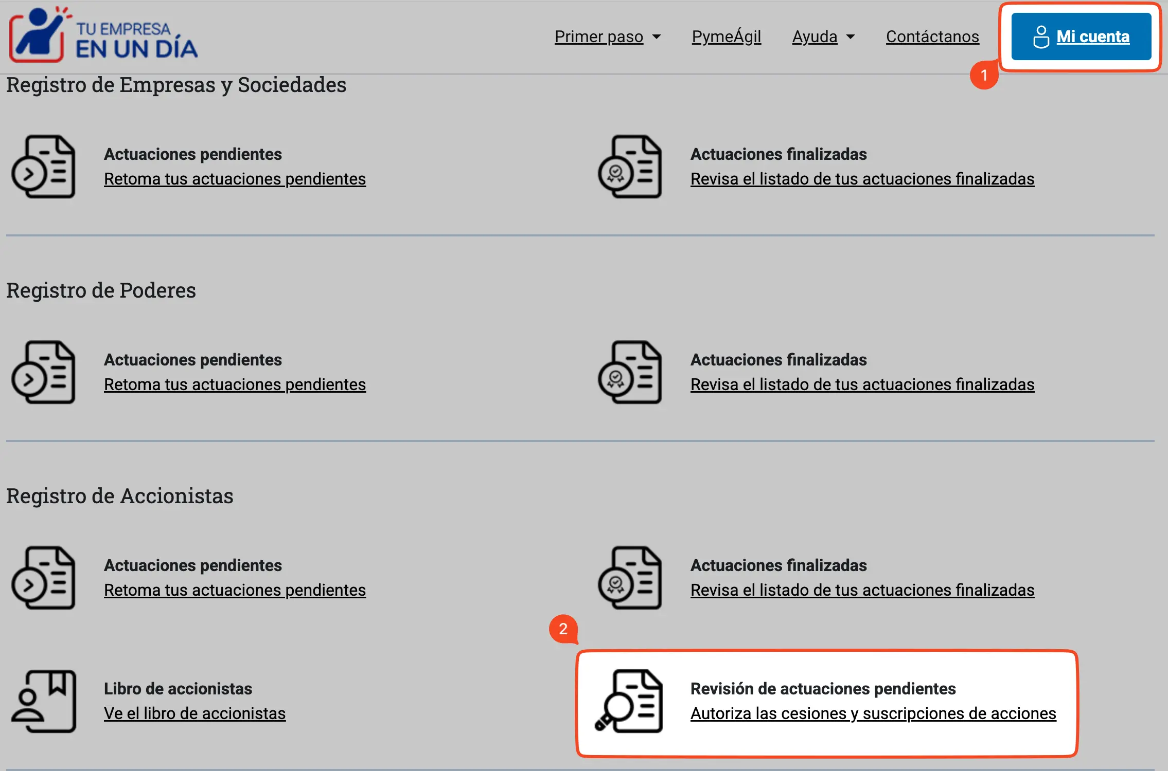 Autorización pendiente